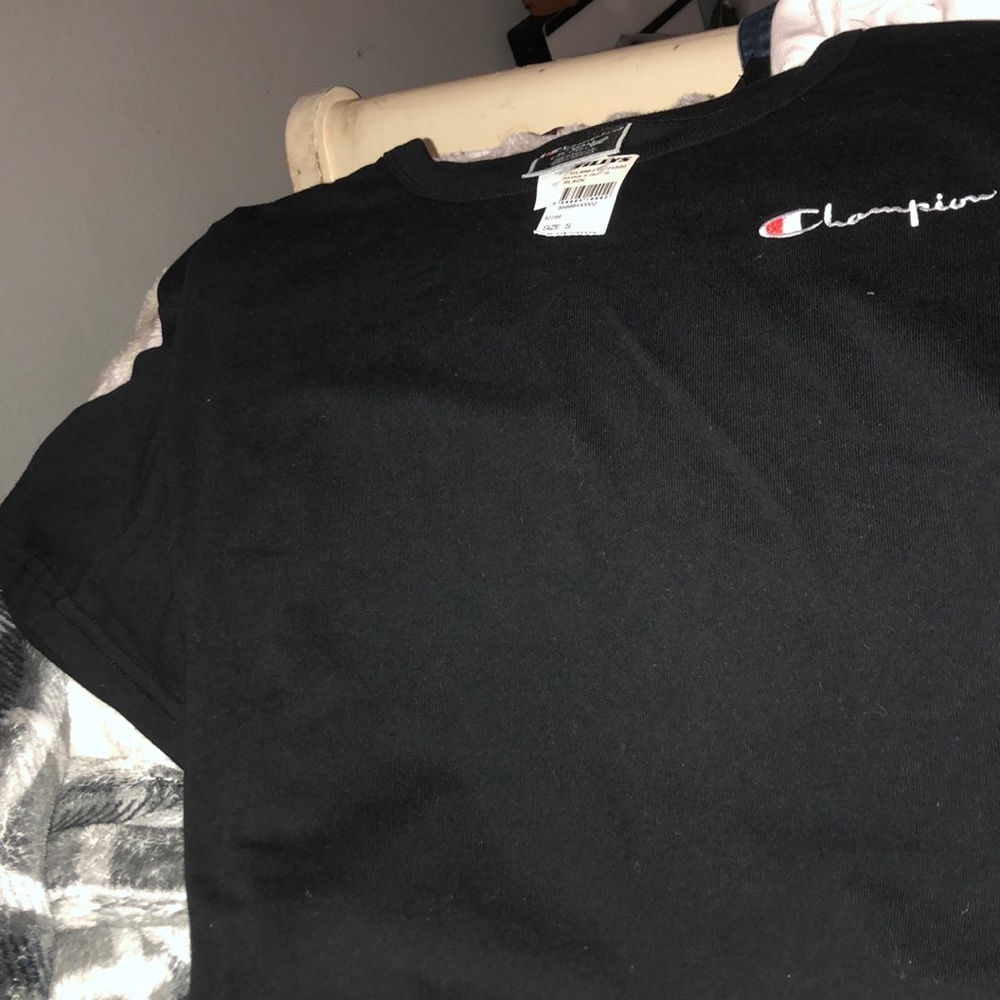 Black Champion crop top